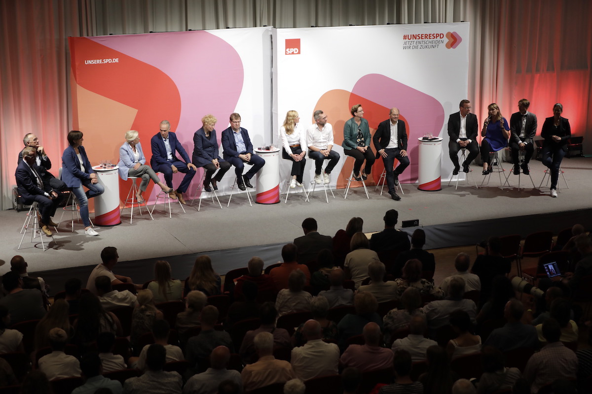 Wir zeigen im Live-Stream: SPD-Regio zur Wahl des/der Vorsitzenden 2019